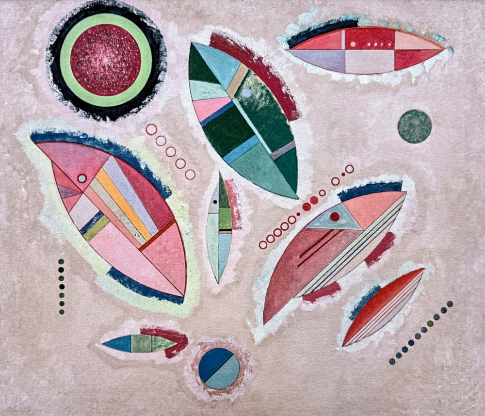 Wassily Kandinsky - Geometric Composition 1 -  x/300 - signováno, číslovaná edice, 65x50 cm