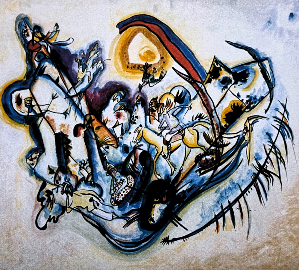 Wassily Kandinsky - Composition Vii - x/300 - signováno, číslovaná edice, 65x50 cm