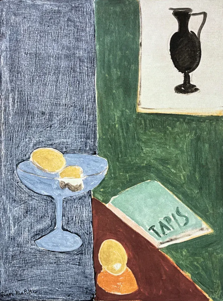 Henri Matisse - Still Life with Lemons 19/75 - signováno 50x70cm