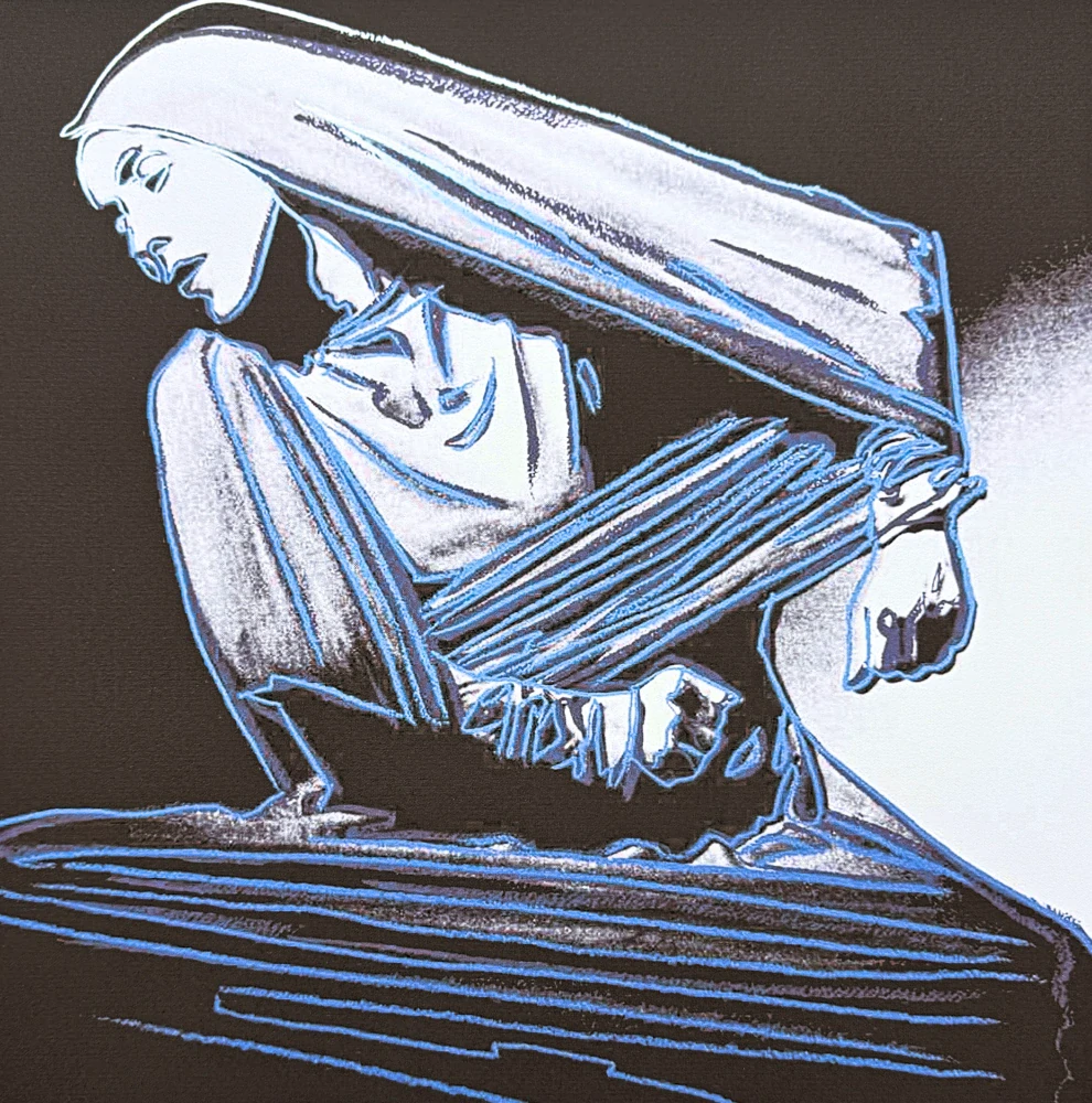 Andy Warhol - Lamentation x/100 - edice Leo Castelli s certifikátem