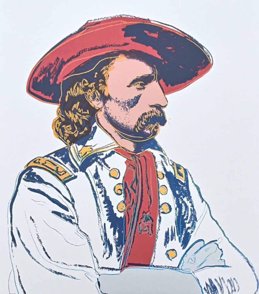 Andy Warhol - General Custer x/100 - edice Leo Castelli s certifikátem