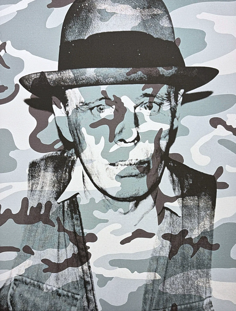 Andy Warhol - Joseph Beuys in Memoriam x/100 - edice Leo Castelli s certifikátem