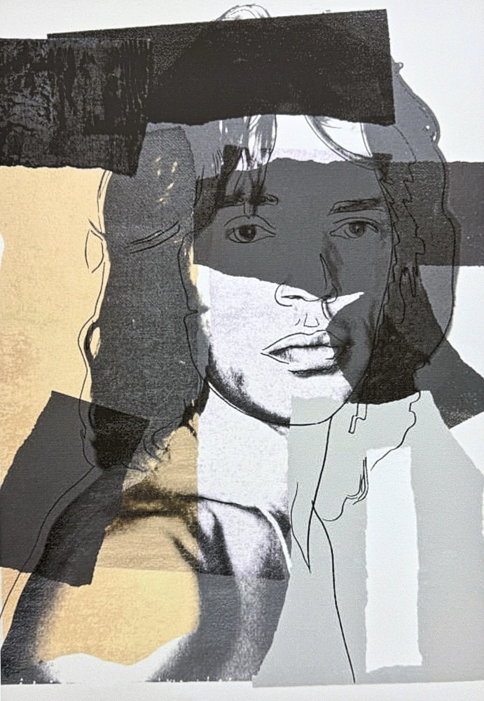 Andy Warhol - Mick Jagger II x/100 - edice Leo Castelli s certifikátem