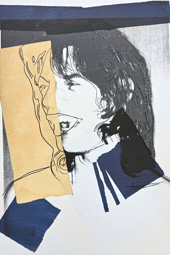 Andy Warhol - Mick Jagger III x/100 - edice Leo Castelli s certifikátem