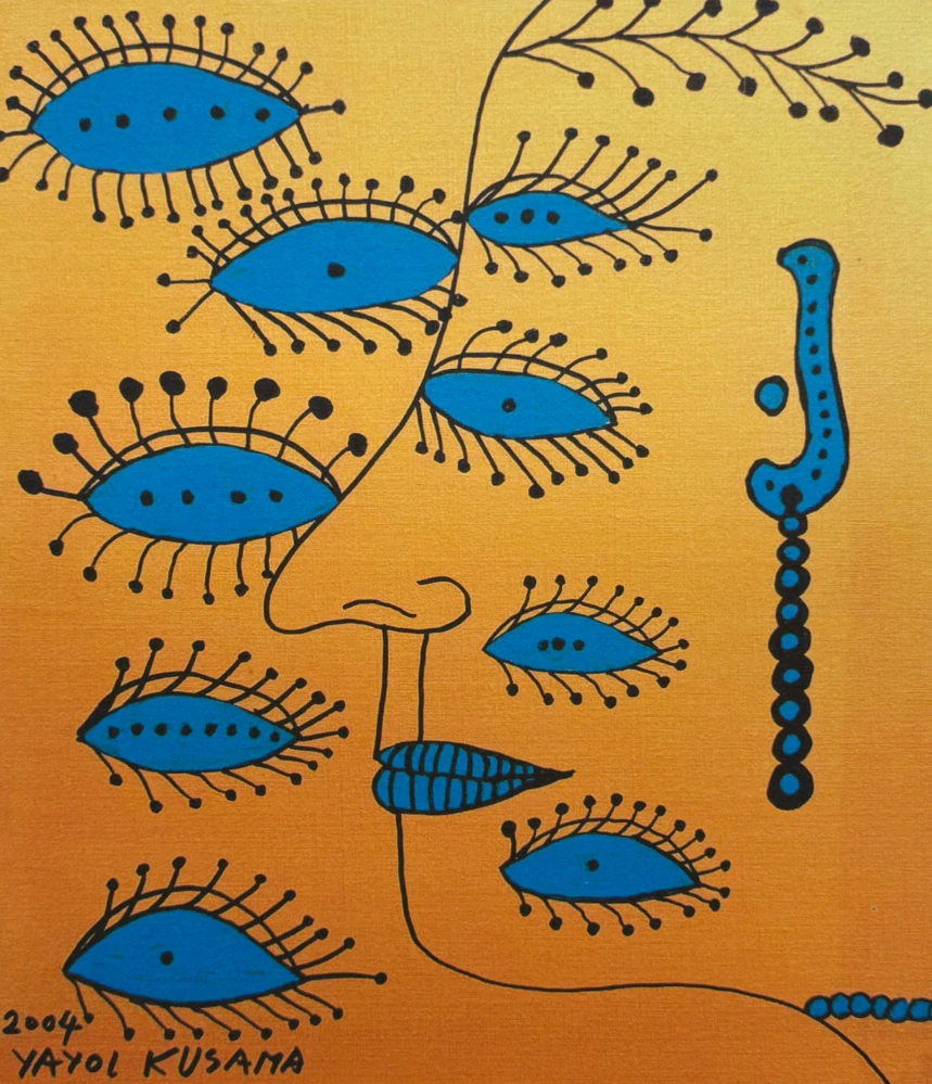 Yayoi Kusama - Love Forever III x/500 - signováno, číslovaná edice, 50x65 cm