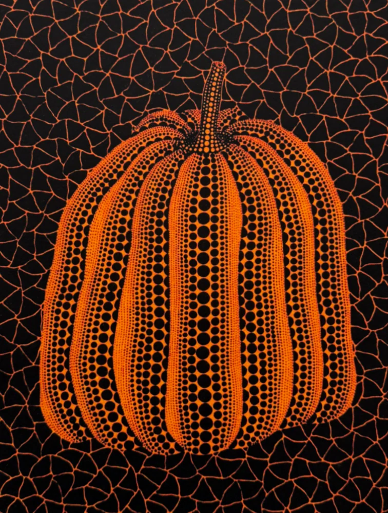 Yayoi Kusama - Pumpkin H x/500 - signováno, číslovaná edice, 50x65 cm
