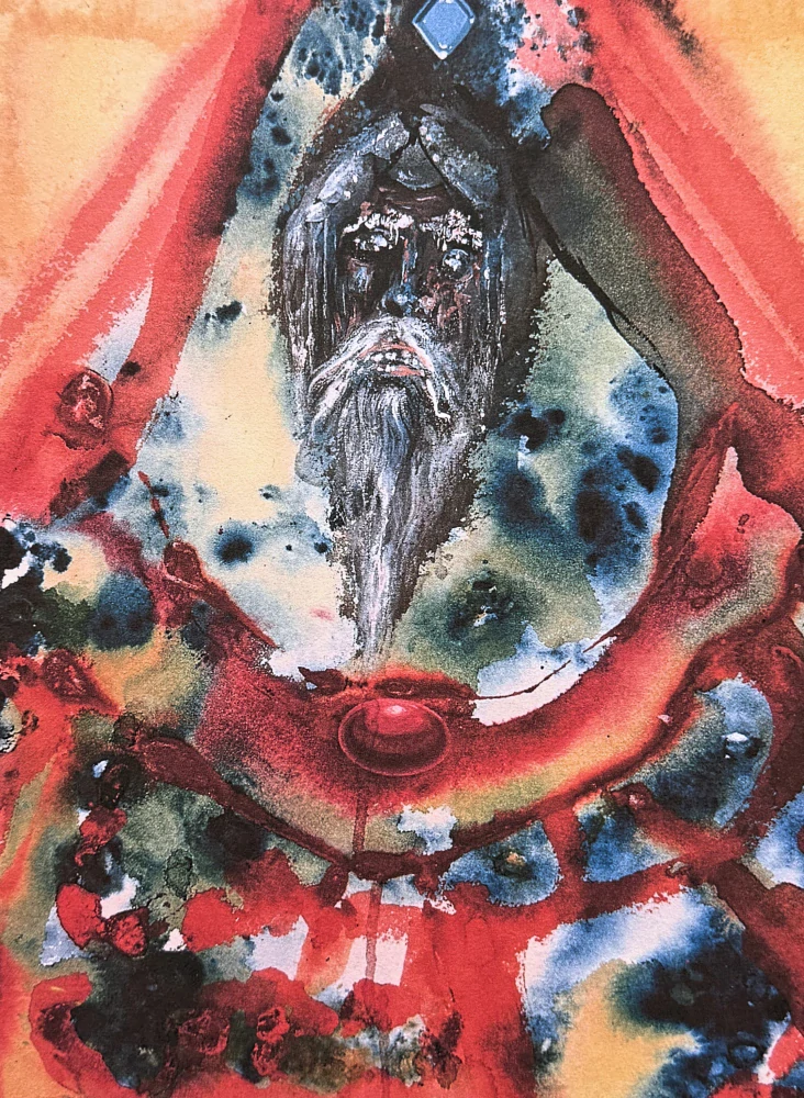 Salvador Dalí - Nebuchadnezzar King of Babylon -  signováno, limitovaná edice, 50x66cm