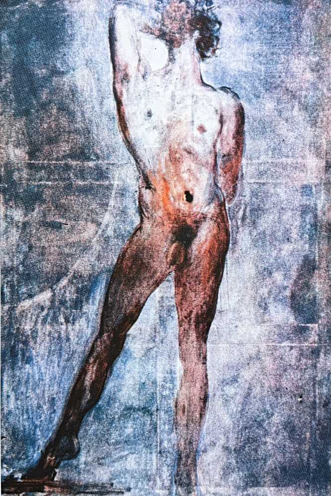 Salvador Dalí - Nude Woman with Raised Arm - signováno, limitovaná edice, 50x66cm