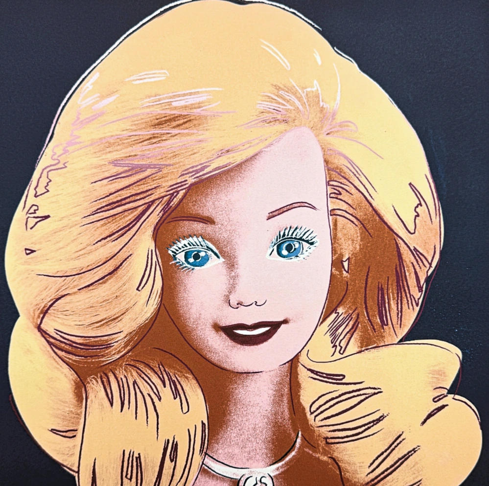 Andy Warhol - Barbie x/100 - edice Leo Castelli s certifikátem