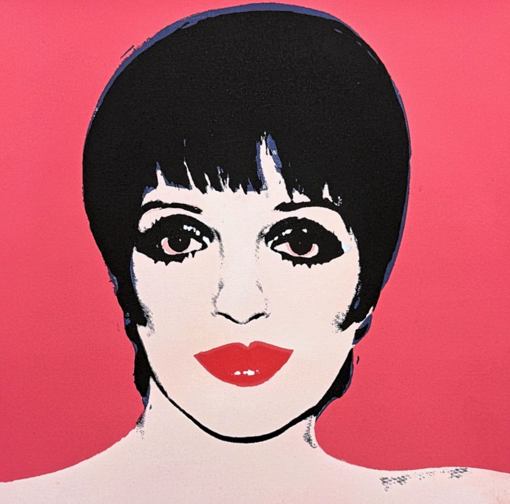 Andy Warhol - Liza Minnelli x/100 edice Leo Castelli s certifikátem