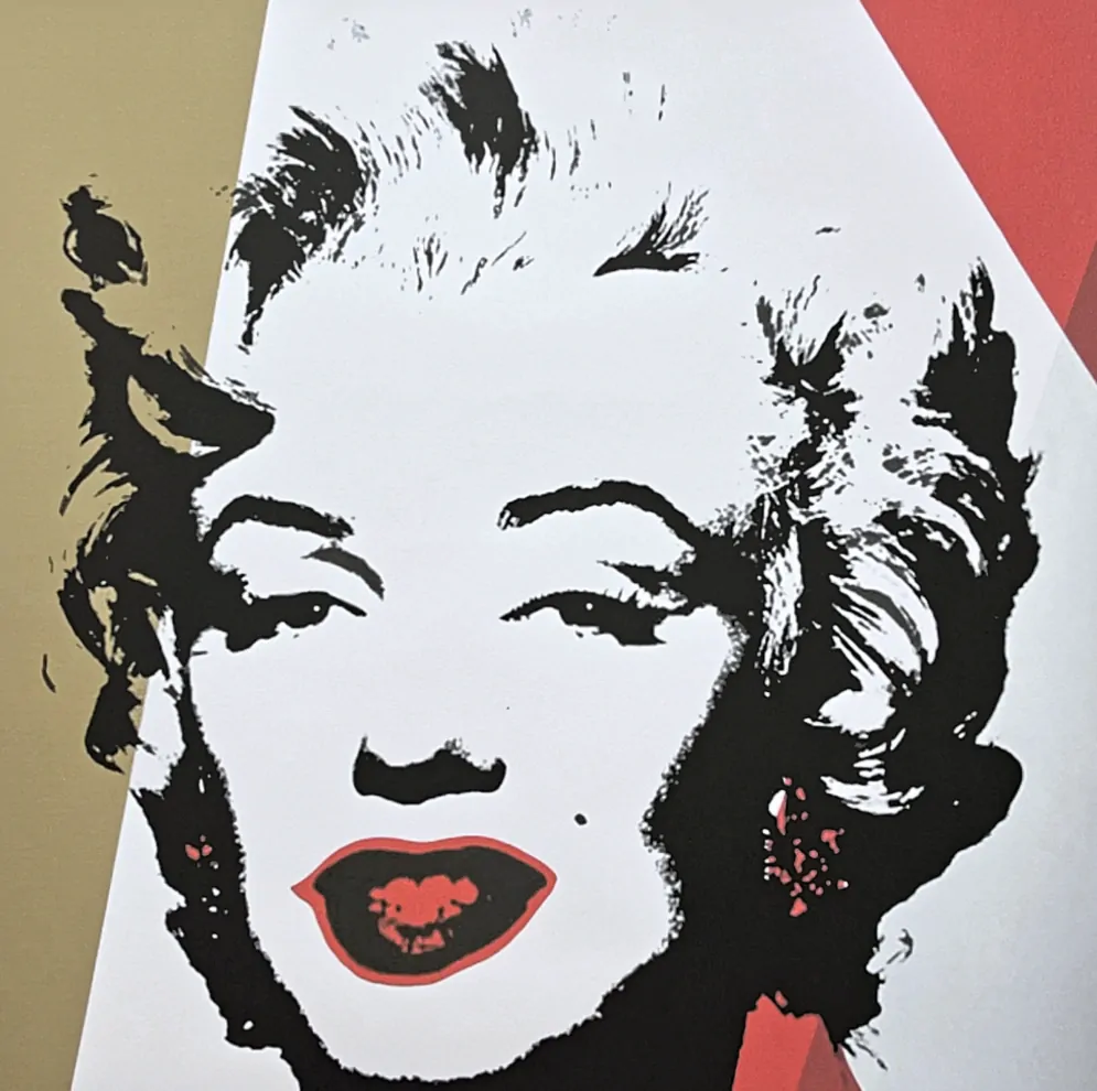 Andy Warhol - Marilyn Monroe ve dvou pruzích x/100 - edice Leo Castelli s certifikátem