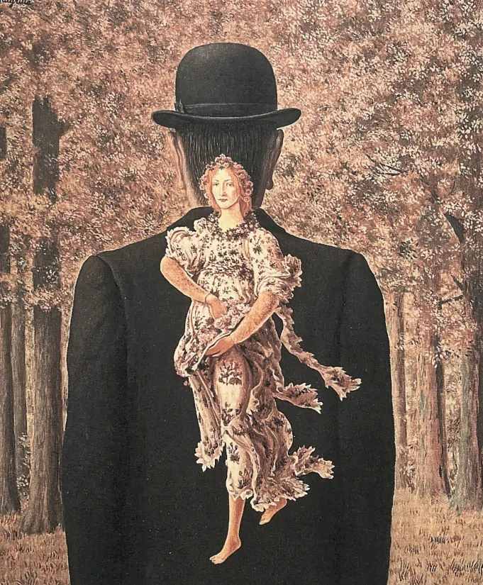 René Magritte - Le Bouquet tout fait 60/100 - limitovaná edice, 50x70cm