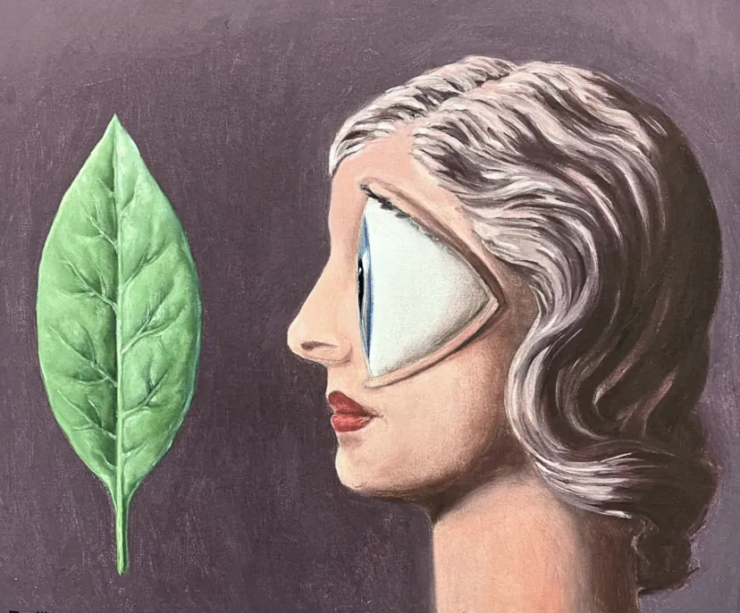 René Magritte - Bricklayer's Wife 98/100 - limitovaná edice, 50x70cm