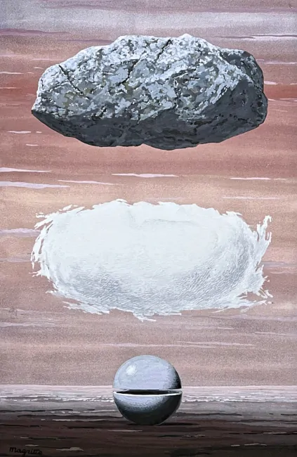 René Magritte - Le monde connu 67/100 - limitovaná edice, 50x70cm