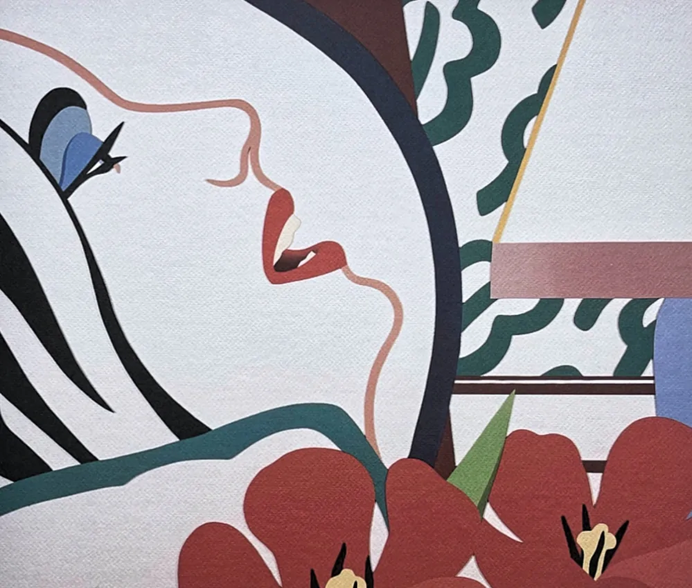 Tom Wesselmann - Bedroom Face - signováno, limitovaná edice 350/450