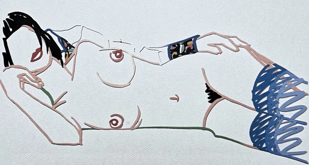 Tom Wesselmann - Monika Lying - signováno, limitovaná edice x/450
