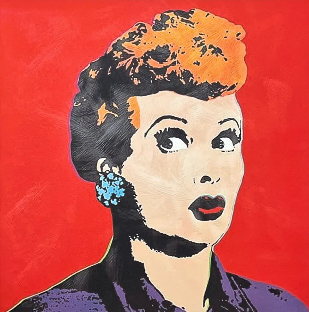 Andy Warhol - Lucille Ball x/100 - edice Leo Castelli s certifikátem