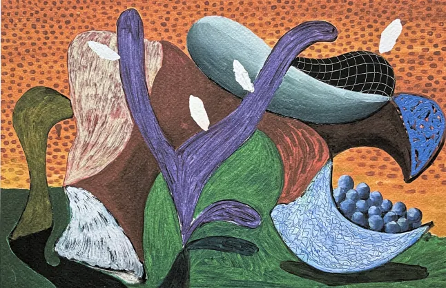 David Hockney - The Fifth 130/200 - limitovaná edice, s certifikátem, 35x50 cm