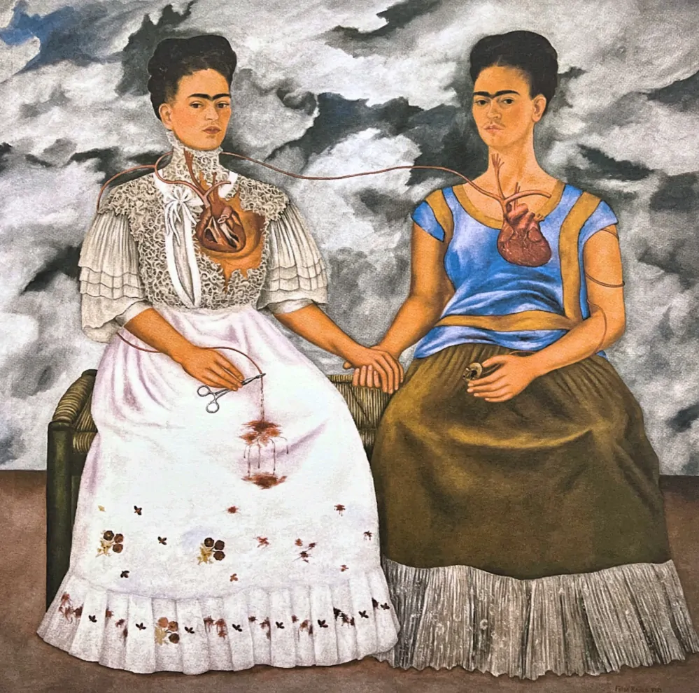 Frida Kahlo - Dos Fridas x/250 - limitovaná edice s certifikací, 50x70cm