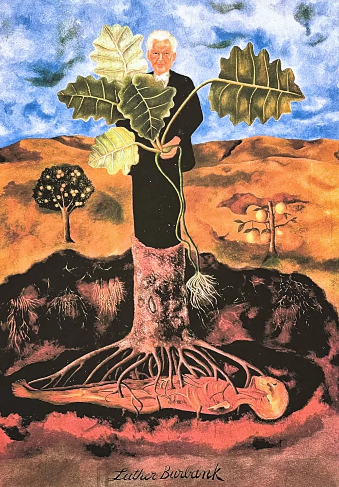 Frida Kahlo - Portrait of Luther Burbank 121/250 - limitovaná edice s certifikací, 50x70cm