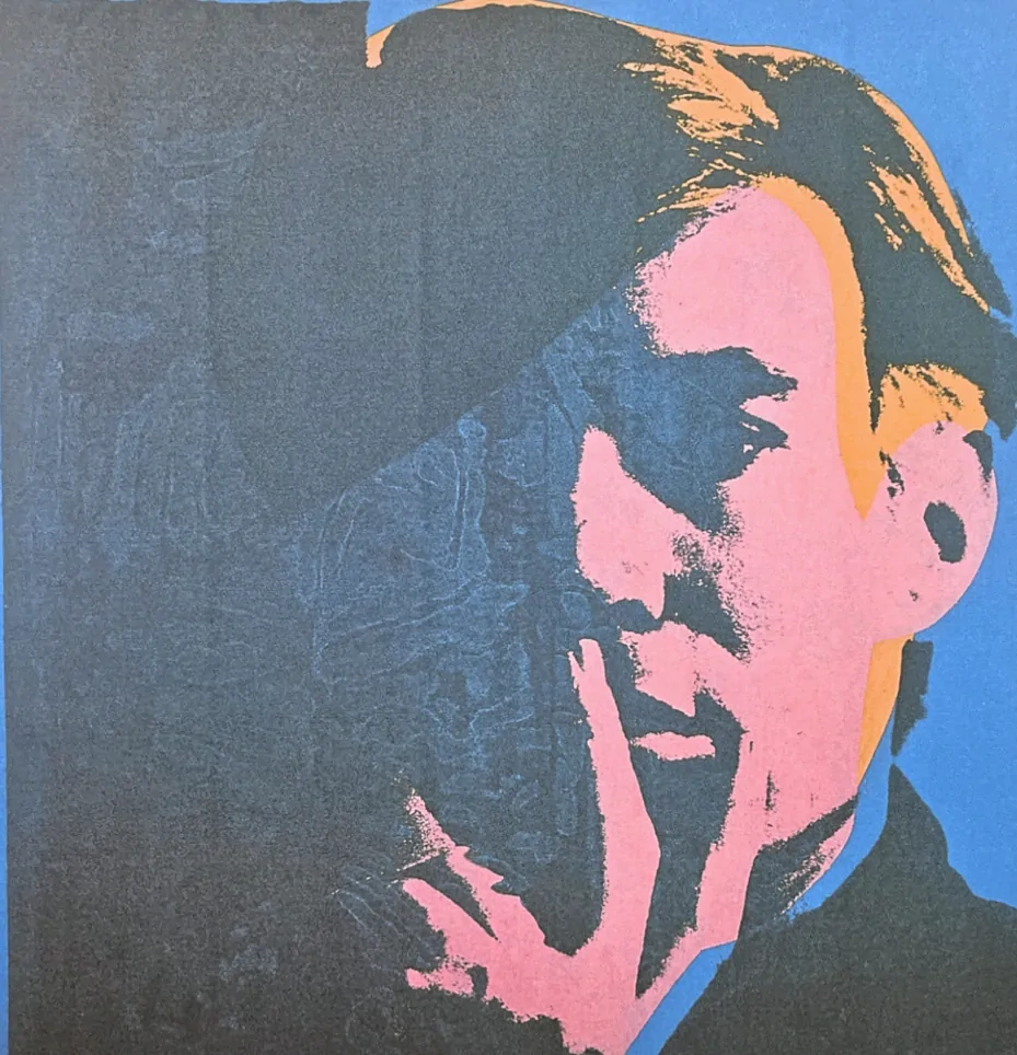 Andy Warhol - Self-portrait 27/100 - edice Leo Castelli s certifikátem