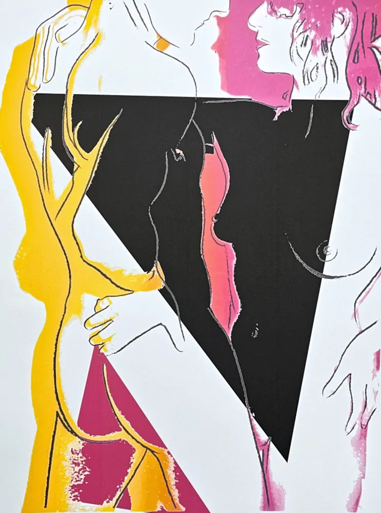 Andy Warhol - Love s černou 35/100 - edice Leo Castelli s certifikátem