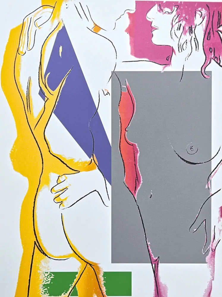 Andy Warhol - Love s šedou 80/100 - edice Leo Castelli s certifikátem