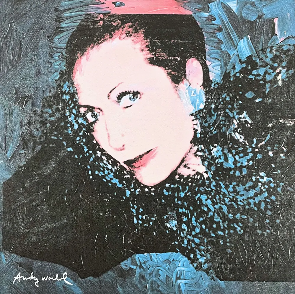 Andy Warhol - Heléne Rochas 106/500 - signováno, 50x50cm, limitovaná edice CMOA s certifikátem