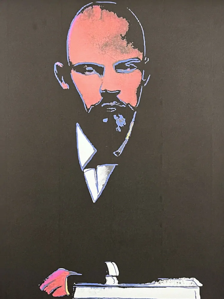 Andy Warhol - Lenin x/100 - edice Leo Castelli s certifikátem