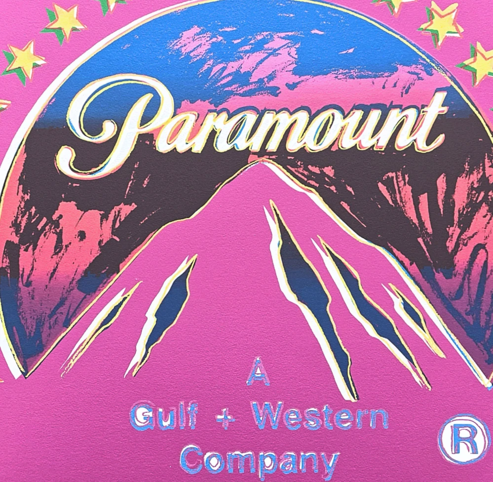 Andy Warhol - Paramount tmavě růžový 33/2400 - 60x60cm, limitovaná edice CMOA s certifikátem