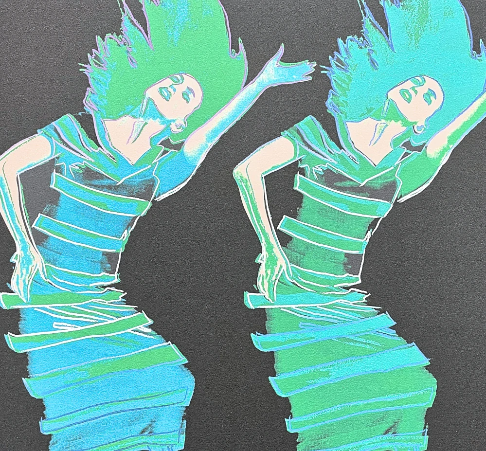 Andy Warhol - Martha Graham x/2400 - 60x60c, limitovaná edice CMOA s certifikátem
