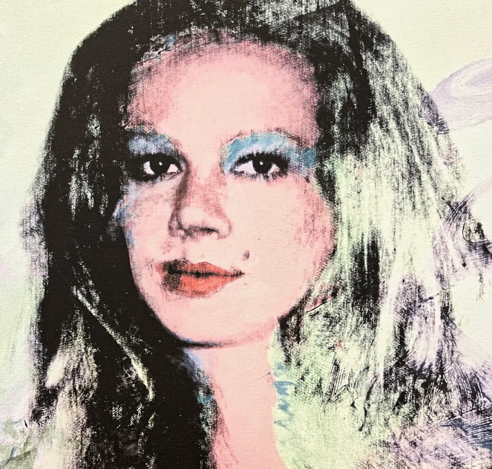 Andy Warhol - Baroness Thyssen 83/2400 - 60x60cm, limitovaná edice CMOA s certifikátem