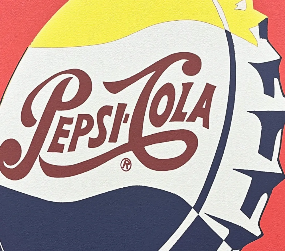 Andy Warhol - Pepsi-Cola červená 550/2400 - 60x60 cm, limitovaná edice CMOA s certifikátem