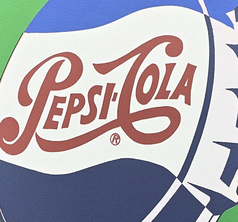 Andy Warhol - Pepsi-Cola zelená x/2400 - 60x60cm, limitovaná edice CMOA s certifikátem
