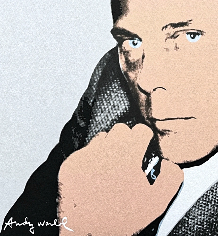 Andy Warhol - Giorgio Armani z boku 231/2400 - 60x60cm, limitovaná edice CMOA s certifikátem