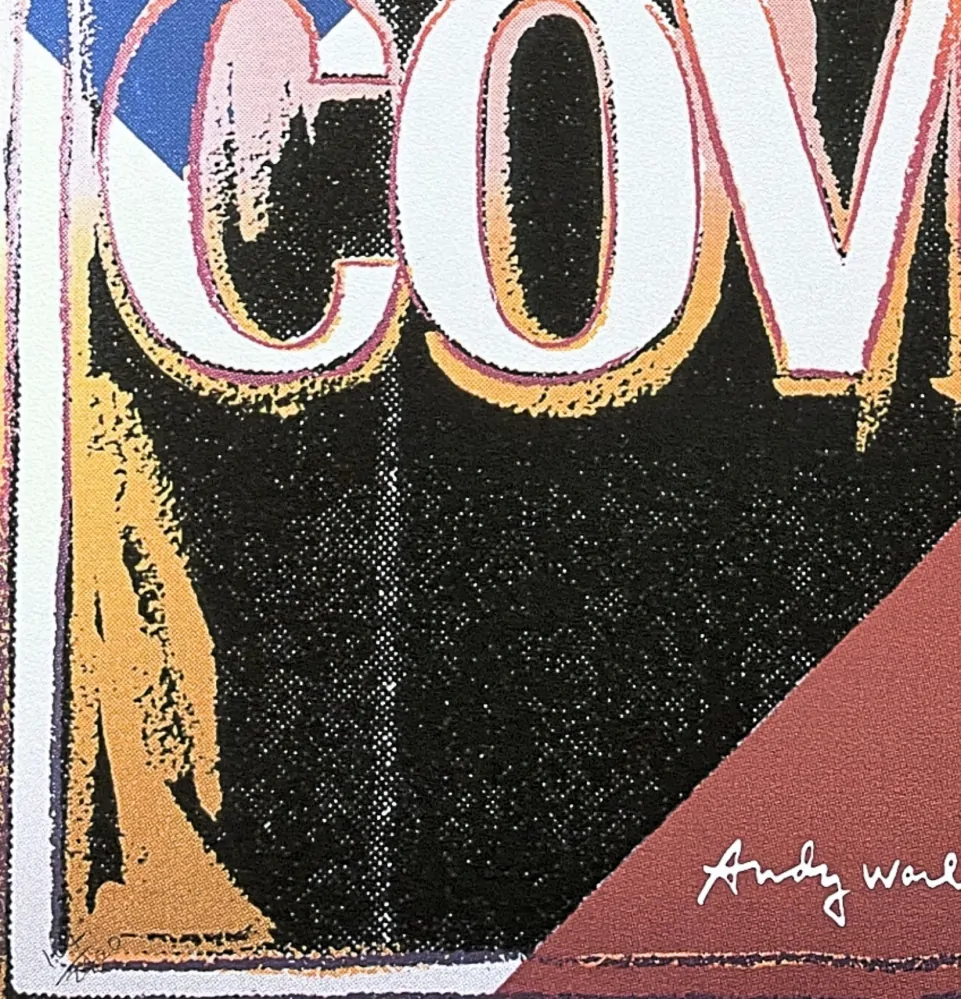 Andy Warhol - Enrico Coveri 104/2400 - limitovaná edice CMOA s certifikátem