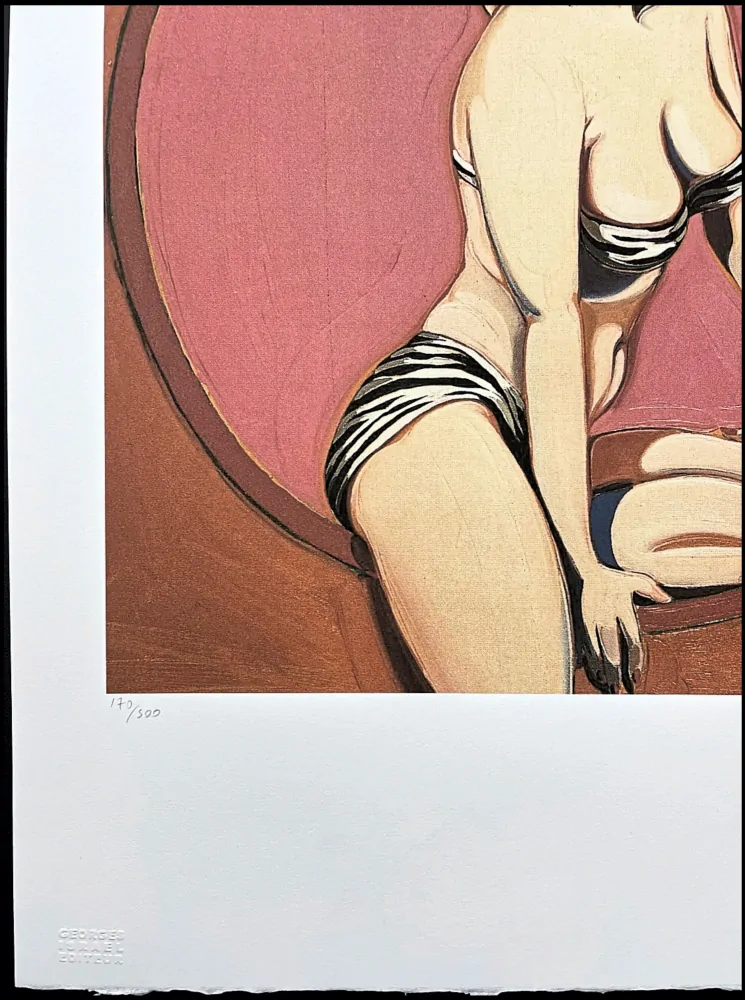 Mel Ramos - Camilla 170/500 - limitovaná edice, 38x57 cm 