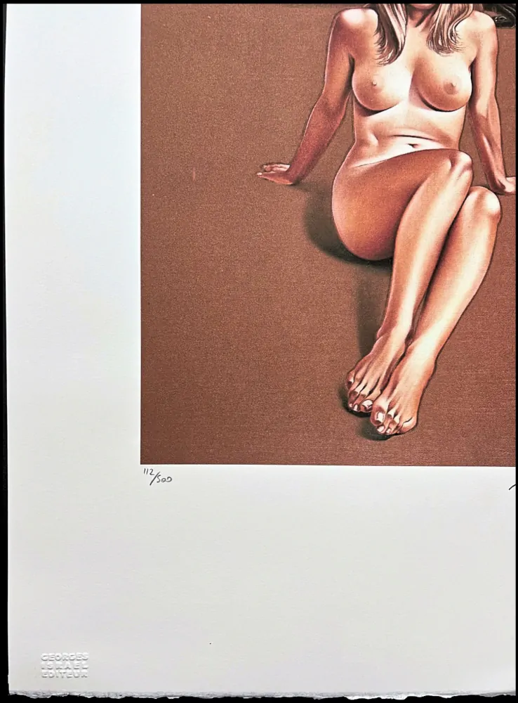 Mel Ramos - Orang Utan 112/500 - limitovaná edice, 38x57 cm 