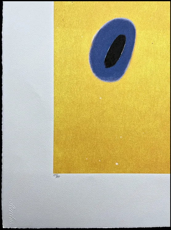 Joan Miró - The Lark's Wing 125/150 - limitovaná edice s certifikátem, signováno, 56x76cm