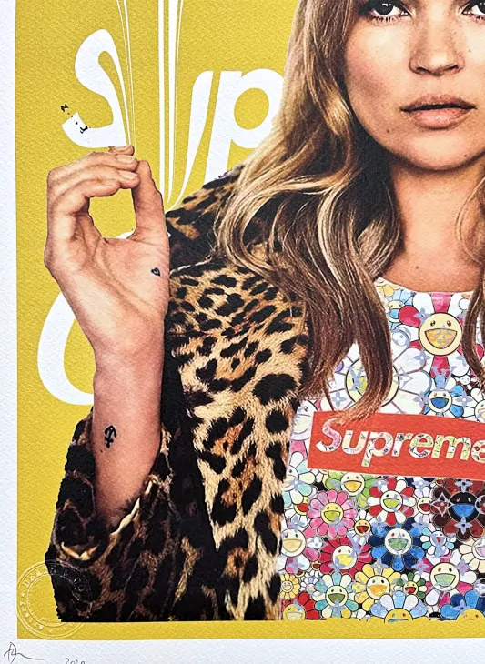 Death NYC - Coca-Cola, Supreme a Kate Moss - limitovaná edice s certifikátem, 32x45cm