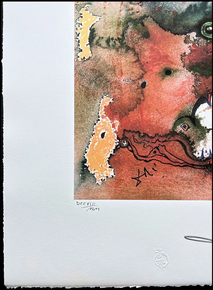 Salvador Dalí - Les mille et une nuits - signováno, limitovaná edice, 50x66cm
