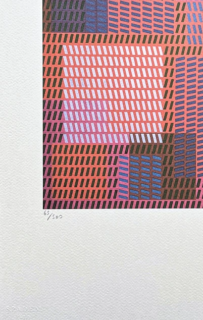 Victor Vasarely - Keiho C1 - limitovaná edice s certifikátem