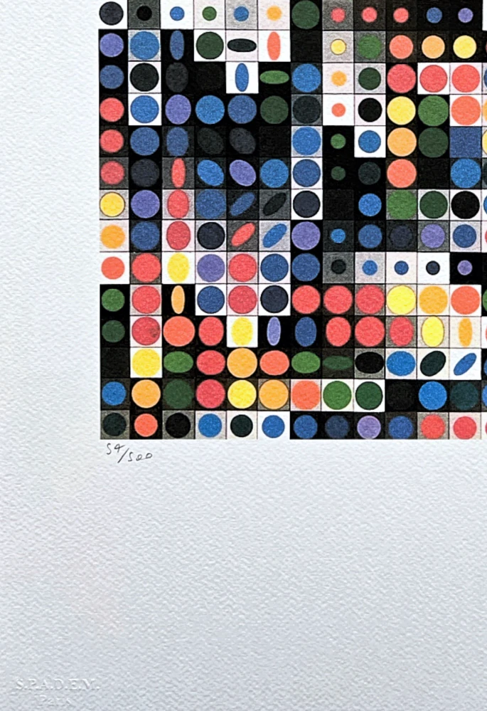 Victor Vasarely - Orion - limitovaná edice s certifikátem