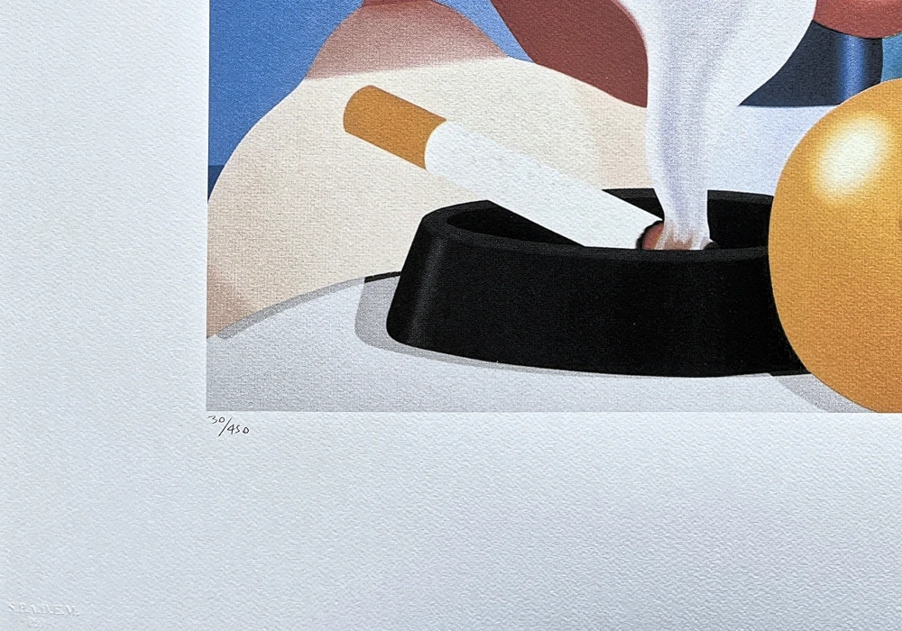 Tom Wesselmann - Cigarette II - signováno, limitovaná edice x/450