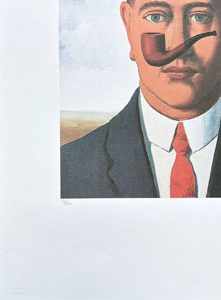 René Magritte - Vie après vie 18/100 - limitovaná edice, 50x70cm