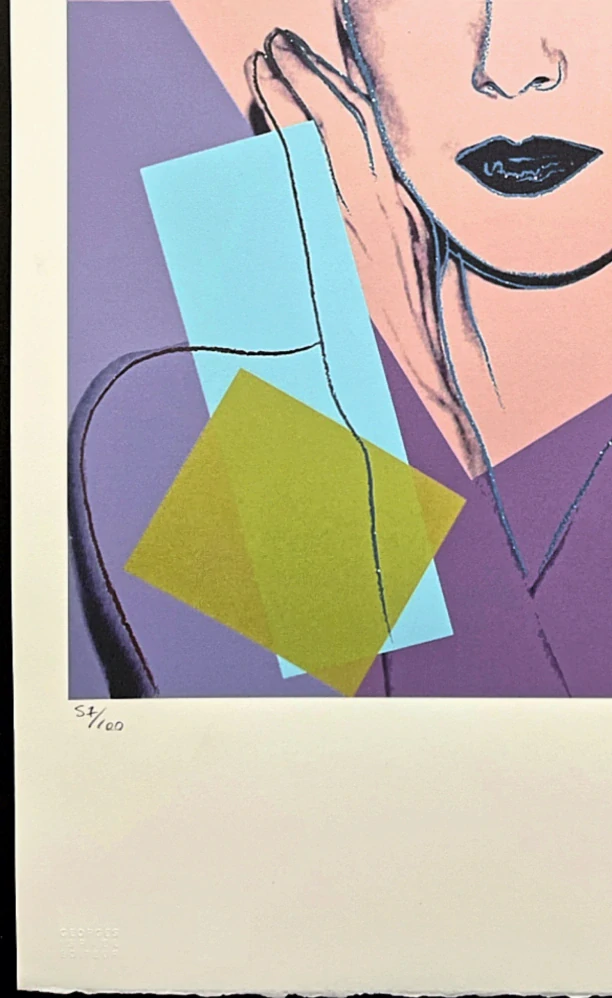 Andy Warhol - Karen Kain 57/100 - edice Leo Castelli s certifikátem