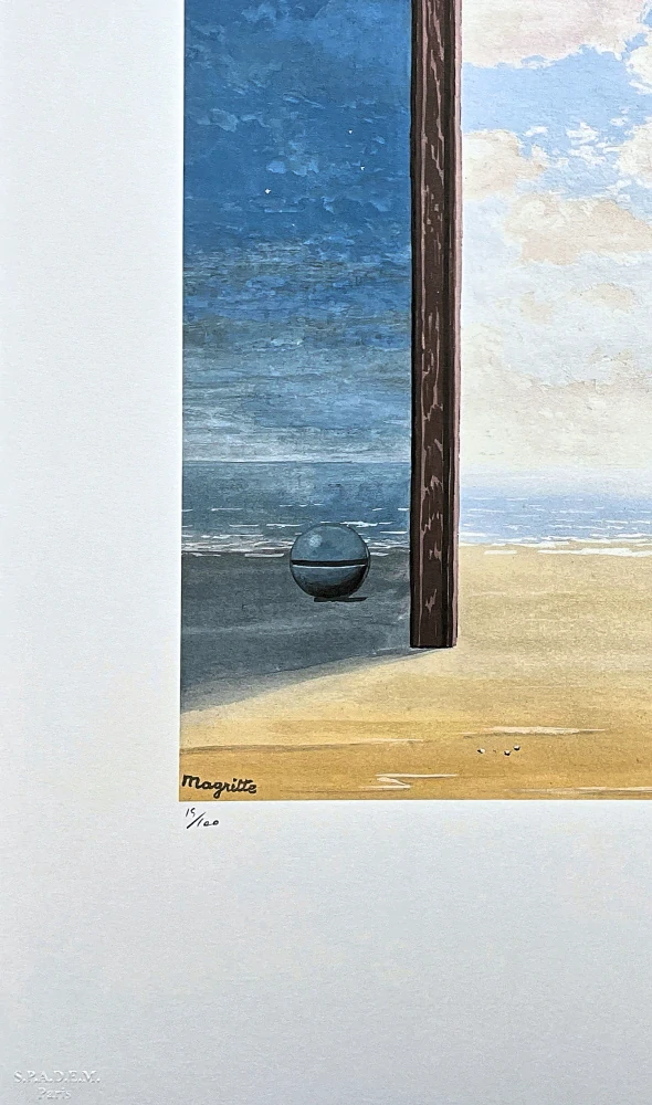 René Magritte - Amélioration x/100 - limitovaná edice, 50x70cm
