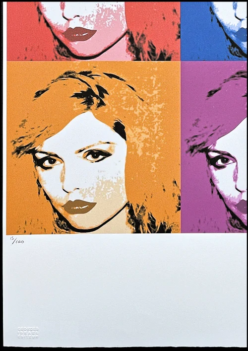 Andy Warhol - 4x Debbie Harry x/100 - edice Leo Castelli s certifikátem