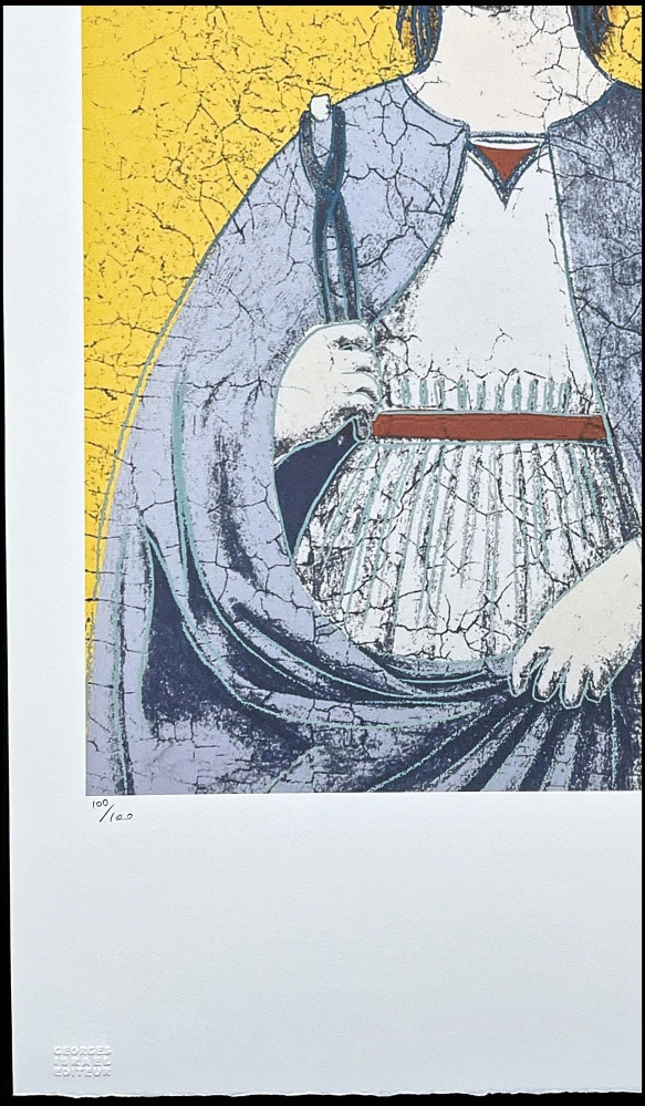 Andy Warhol - Saint Apollonia žlutá 100/100 - edice Leo Castelli s certifikátem