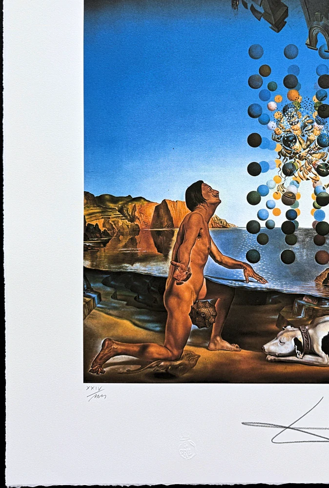 Salvador Dalí - Dali Nude - signováno, limitovaná edice, 50x66cm
